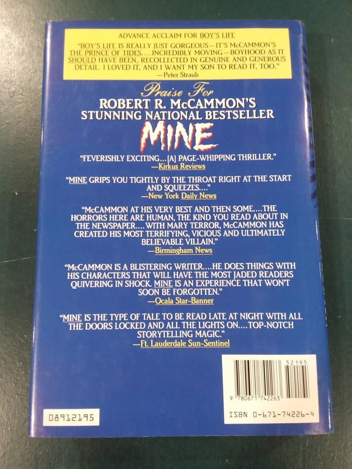 Boy's Life by Robert R. McCammon (Signed 1991 Hardcover) - Image 2 of 4