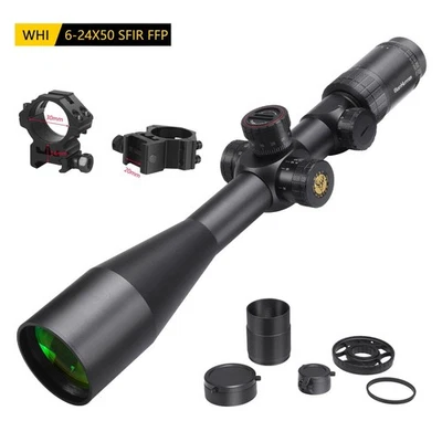 WestHunter WHI 6-24x50 SFIR FFP Zielfernroh Einstellba Hell Fadenkre Optics