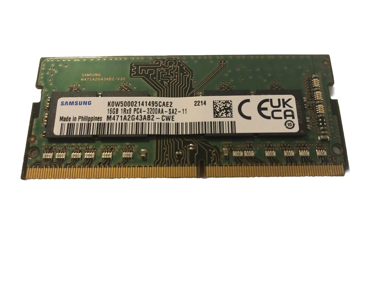 Samsung DDR4 SDRAM 16 GB Total Capacity Memory (RAM) for sale | eBay