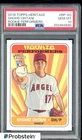 2018 Topps Heritage Rookie Performers #RP-SO Shohei Ohtani RC PSA 10 GEM MINT