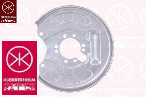 Klokkerholm 9008878 Spritzblech FüR Bremsscheibe FüR Mitsubishi FüR Volvo-image