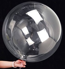 36 Clear Bobo Balloons - 8 Pack Large Transparent Bubble Balloons for Events