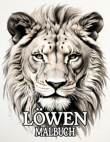 LöWen Malbuch: 50 Motive Zum Entspannen Und-image