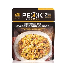 Peak Refuel Sweet Pork & Rice | 40g Protein | Freeze Dried Camping Food
