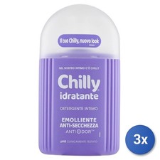 3x Chilly Soap Intimate 200 ML Moisturizing Lilac