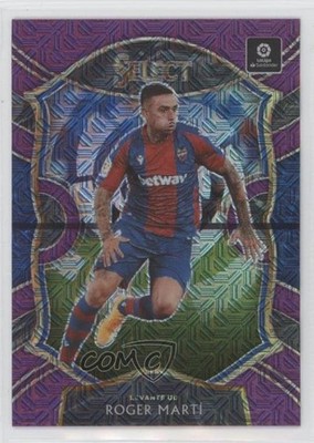 2020-21 Panini Chronicles Select La Liga Purple Mojo Prizm Roger Marti #16 03gt