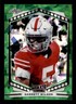2022 Leaf Draft #P-GW1 Garrett Wilson Metal Portrait Prismatic Green