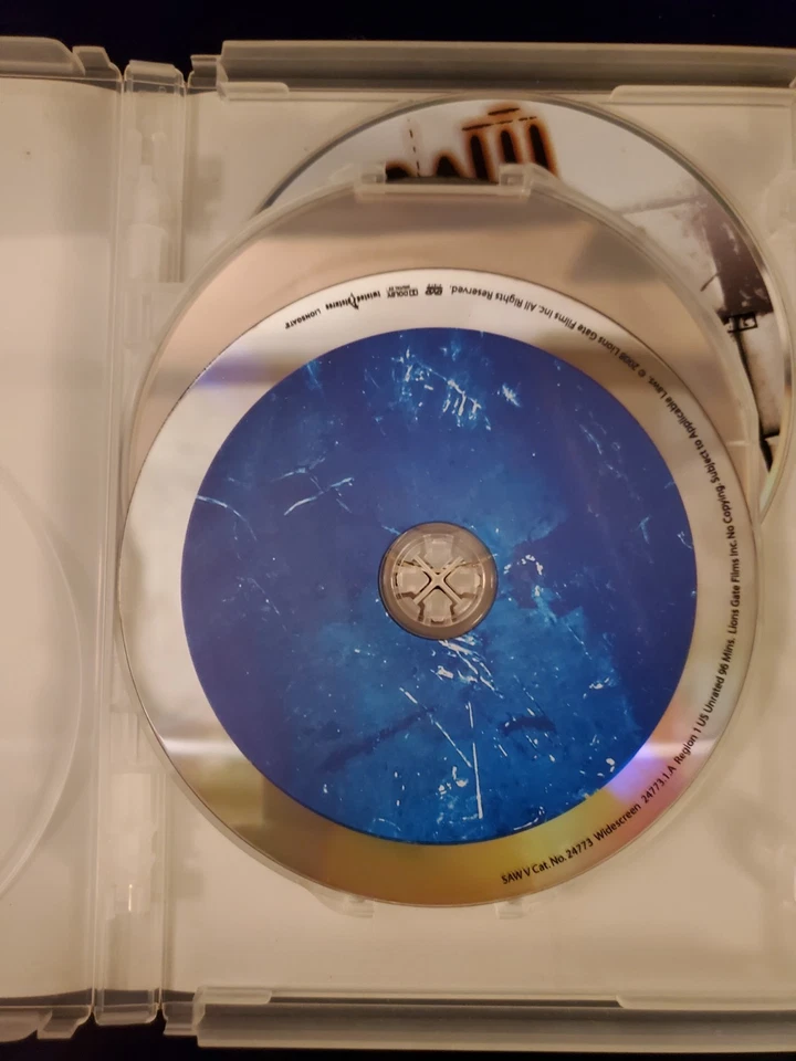 Saw: 5-Disc Unrated Collector's Set (5 Disc DVD Set) - Image 3 of 4