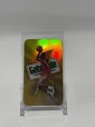 Michael Jordan 1991 Gatorade Yellow Lime Refractor Promo Mini Tobacco Card Bulls