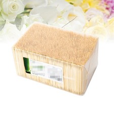 3500 Pcs Bamboo Disposable Toothpicks Eco Friendly Fruits Toothpicks