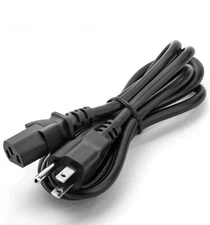 Power Supply Cable Cord 3-Prong Wall Plug for Epson PowerLite Projector 600 640