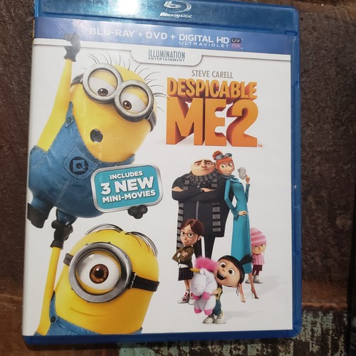 Despicable Me 2 Blu-ray Steve Carell Kristen Wiig Miranda Cosgrove Ken Jeong