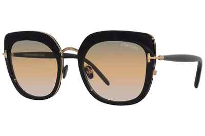 TOM FORD Virginia Sunglasses TF945 01B Authentic NEW!!! Tom Ford Virginia TF945 01B Sunglasses Women main image 2