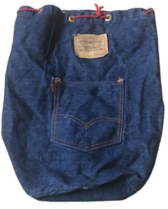 levis denim backpack