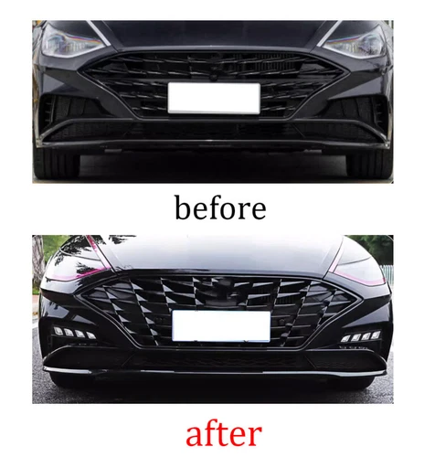 2 PIEZAS DRL LED luz de circulación diurna parachoques lámpara antiniebla para Hyundai Sonata 2020-2023 - Imagen 8 de 12