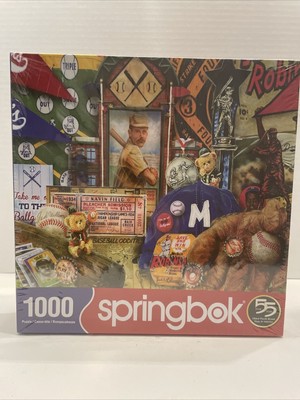 Springbok - 1000 Piece Puzzle - VINTAGE BASEBALL - Sealed
