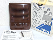 NuTone IS-335D Radio-Intercom Indoor 5" Speaker Sable Brown for IMA3303/3303/300