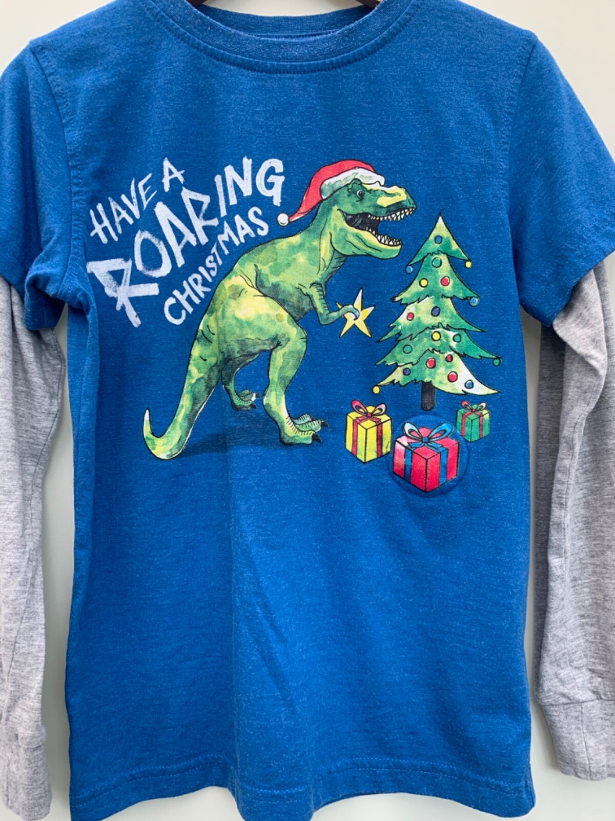 Bundle Boys TShirts Next age 5/6 years santa dinosaur long sleeve cotton blend eBay