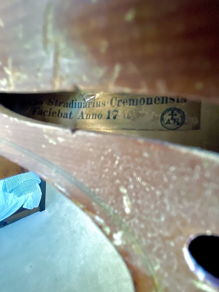 Vintage Copy of Antonius Stradivarius Cremonensis Faciebat Anno 17