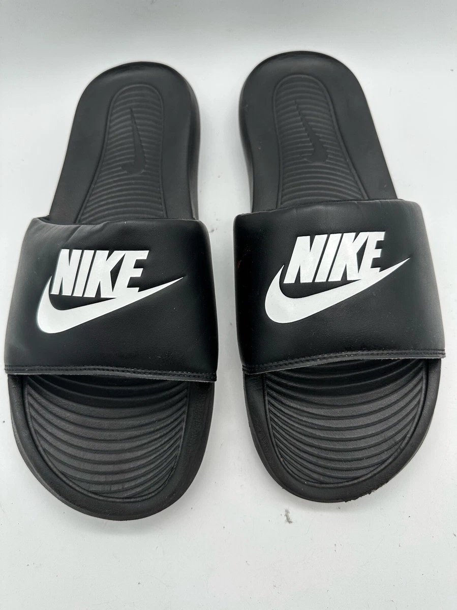 Nike Victori One Slide Black Size 15 Men Sports Sandals Slippers CN9675-002  | eBay
