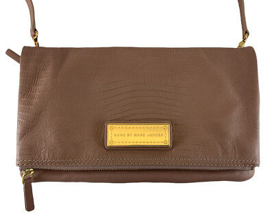 Marc Jacobs Too Hot To Party Chalky Liz Bag Nude Pink Leather