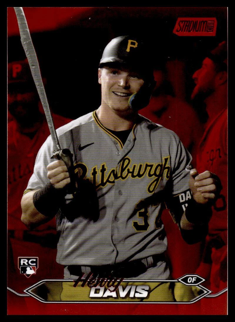 2024 Stadium Club #207 Henry Davis Red Foil