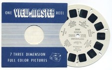 GENEVA Switzerland 1952 Belgian-made Sawyer's ViewMaster Single Reel 2020