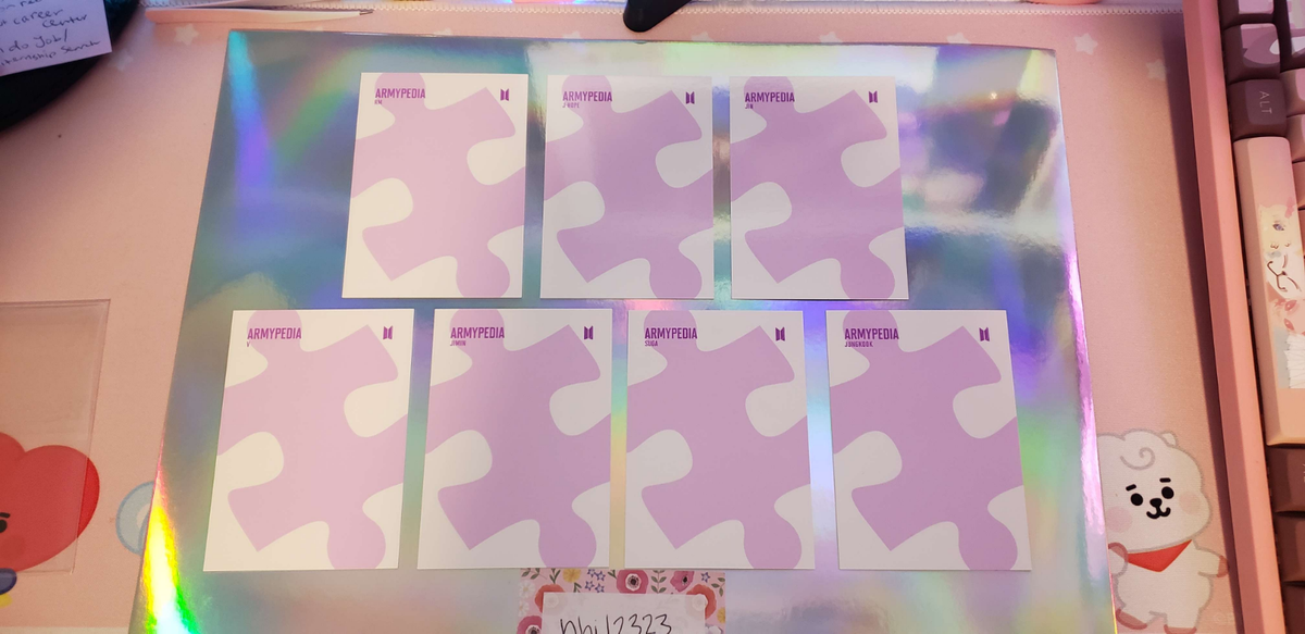 BTS 公式 ARMYPEDIA ポストカード SUGA コンプ s-l1200.png