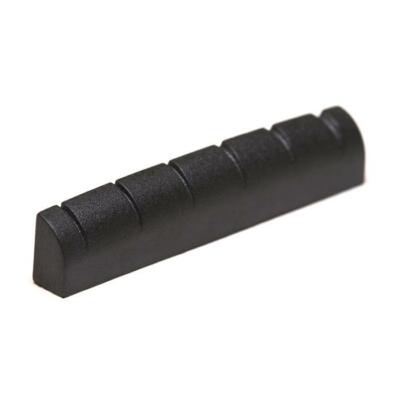 Graph Tech PT-6116-00 schwarz TUSQ XL 1 11/16'' geschlitzte Gitarrenmutter