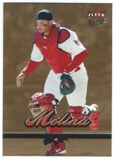 2006 Ultra Gold Medallion #41 Yadier Molina Baseball Card - St. Louis Cardinals