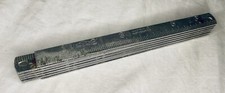 Vintage 6โ TWIX Rule Aluminum 72" Long Folding Ruler Zig Zag Made in the USA