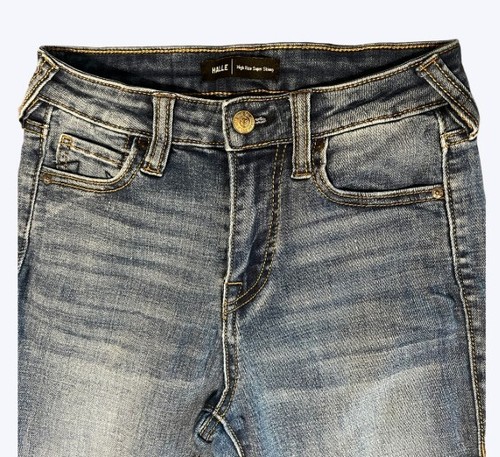 True Religion Women's Jeans Halle High Rise Stretch Super Skinny Size 25 / 0 - Picture 4 of 5