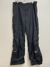 VINTAGE Roffe Challenge Black Ski Snowboard SnowPants Mens Size XL Thintech 3M