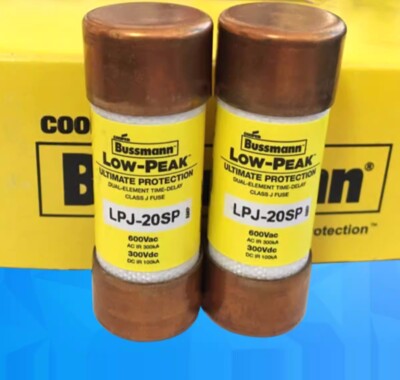 10Pcs LPJ-20SP LPJ20SP 20A 600V Time Delay Class J Dual Element Fuse | eBay