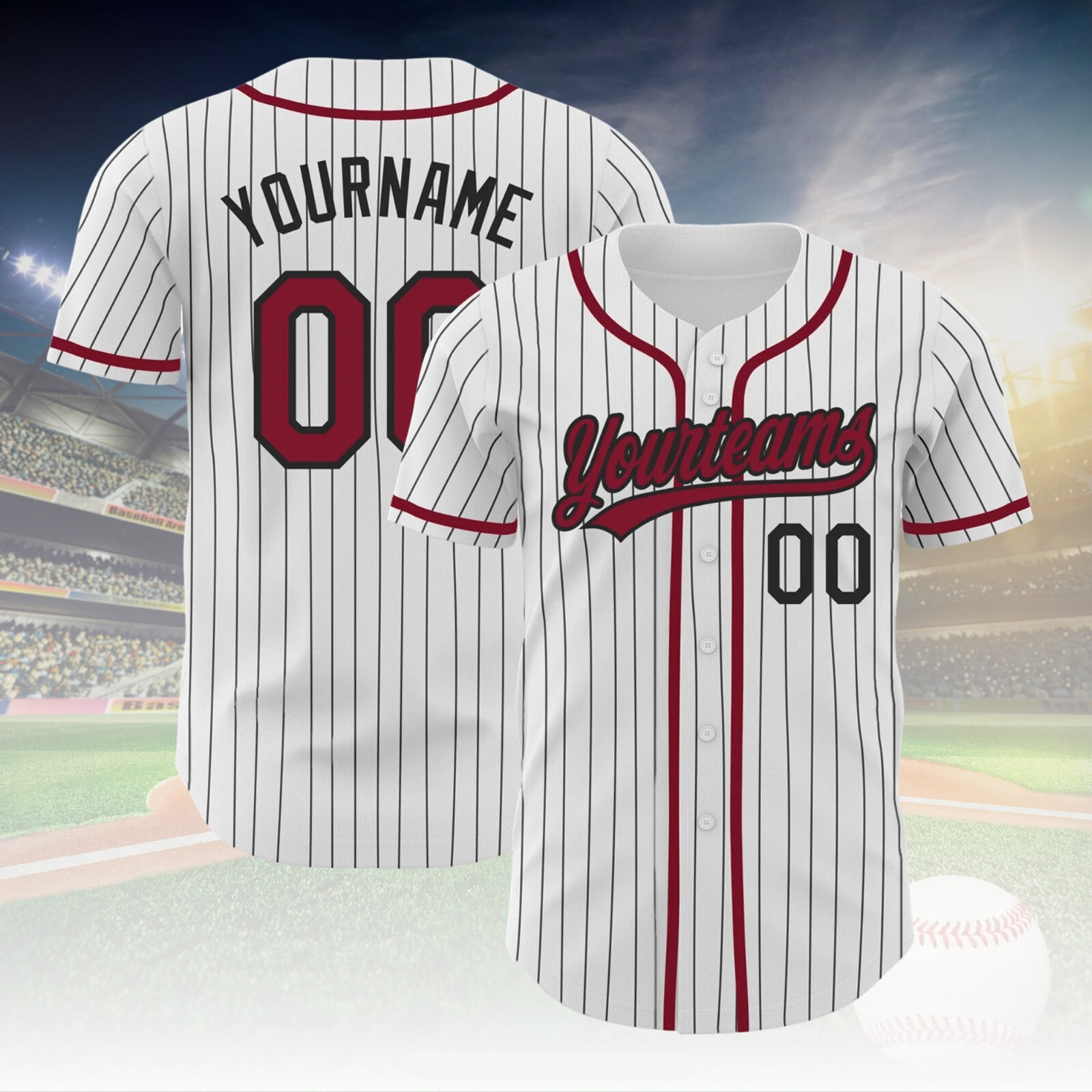 (New with tags) Custom Stripe Line Color Baseball Jersey For Baseball Fans,Custom Number Basebal (31.99 USD) (New with tags) Custom Stripe Line Color Baseball Jersey For Baseball Fans,Custom Number Basebal (31.99 USD)