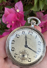 Vintage HOWARD Pocket Watch 14k solid gold Estate