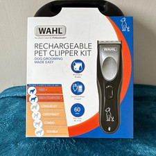 Wahl Rechargeable Cordless Washable Dog Clipper Set Kit MPN 3024852