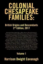 Colonial Chesapeake Families : British Origins and Descendants, Paperback by ...
