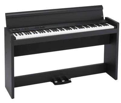 Korg LP-380U BK Digitalpiano Schwarz 88 Tasten USB-MIDI/Audio Interface E-Piano