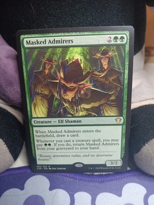 MTG Masked Admirers Commander 2020 183/322 Regular Rare