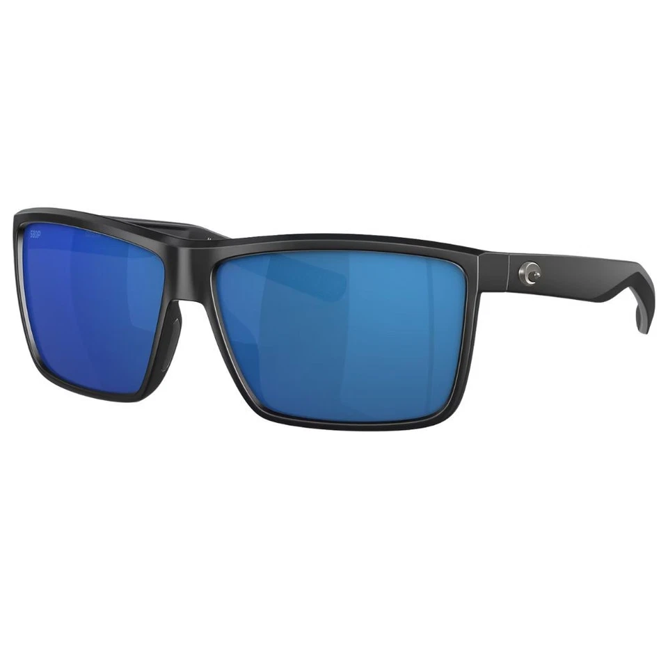 Lunettes de soleil polarisées COSTA RINCONCITO monture noire mate/verres miro... - Photo 2/4