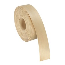 1-1/2" x 49ft Wood Veneer Edge Banding, Iron on Birch Wood Edging Strips