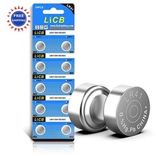 LR41 Battery 10 Pack Led LiCB Long-Lasting Leak-Proof High Capacity Coin Button