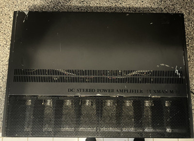 Luxman M-12 DC Coupled Power Amplifier (Laboratory Standard Series)