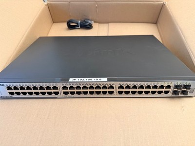 D-Link xStack DGS 3120 48TC Ethernet Switch, 48 Ports, Gigabit Netzwerk