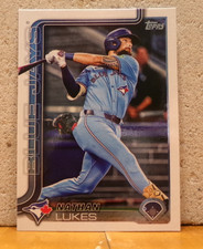 TOPPS CLASSIC PROFESSIONAL PHOTO BASEBALL CARD TORONTO BLUE JAYS NATHAN LUKES