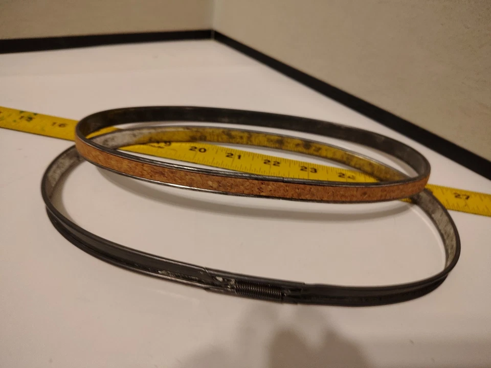 Vintage Metal Oval Frame Spring Tension Embroidery Hoop 8” X 5” - Image 4 of 4