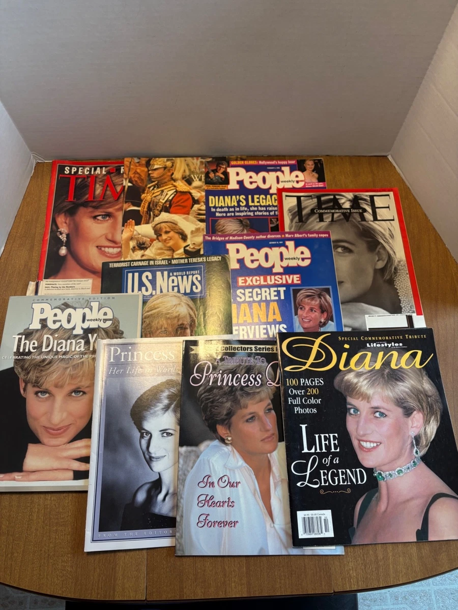 Preços baixos em Revista Princesa Diana colecionáveis Históricos