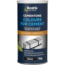 Cementone Colours For Cement 1kg Black Dye Powder for Concrete Mortar