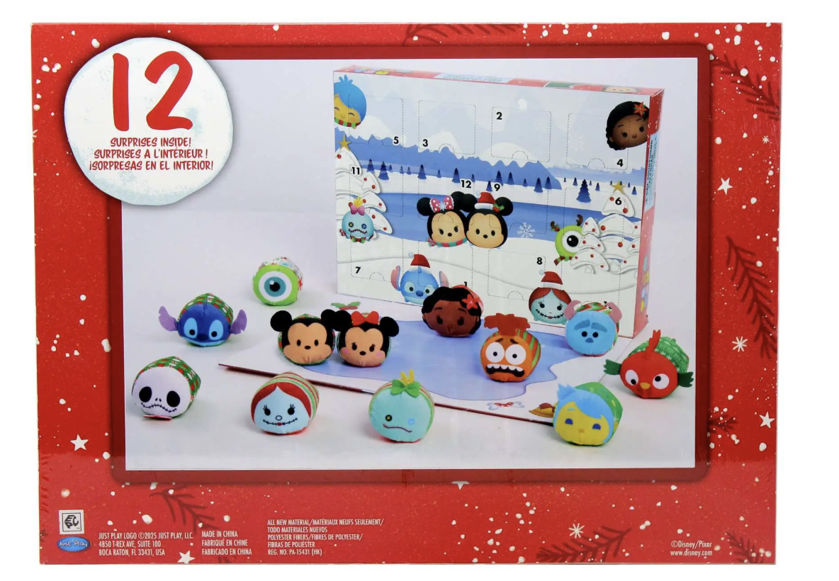 Disney Tsum Tsum 2025 12 Day Countdown Calendar Advent Calendar